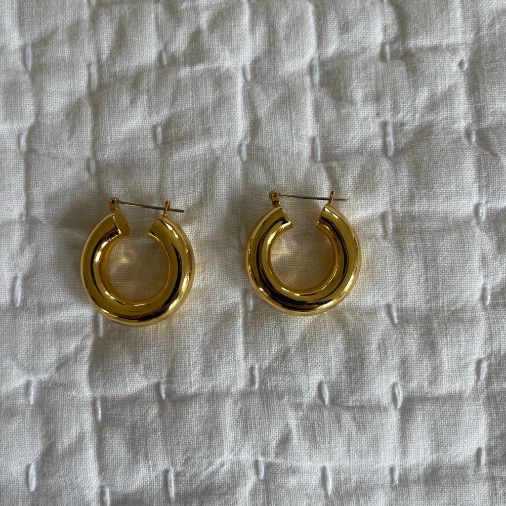 Luv AJ Gold Hoops